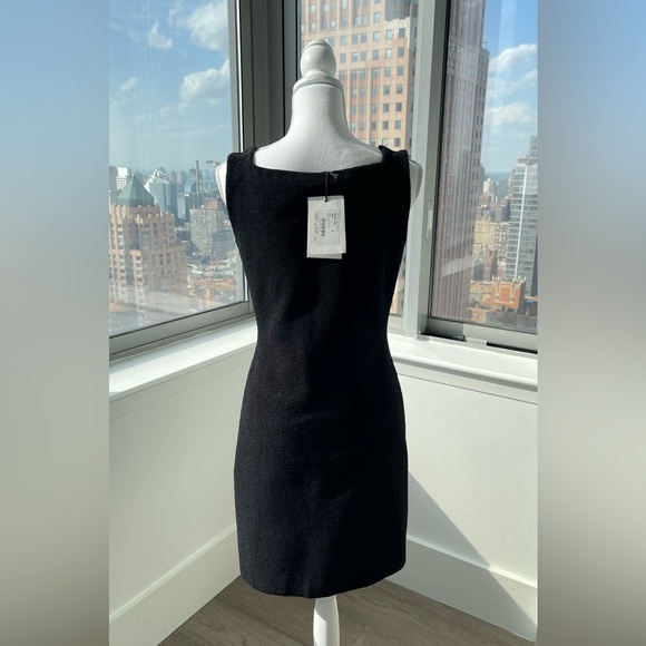 Bottega Veneta Towelling Knit Black Dress size M $2,000 NEW - Picture 4 of 16